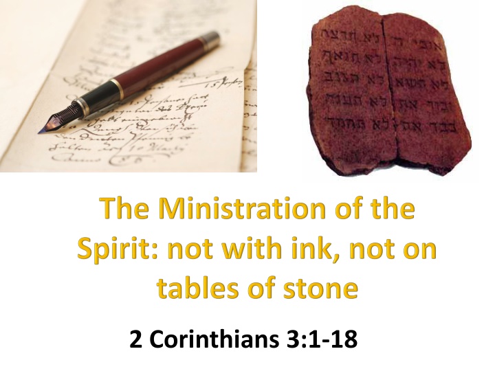 Paul's Ministry in New Covenant Contrasted by Glory