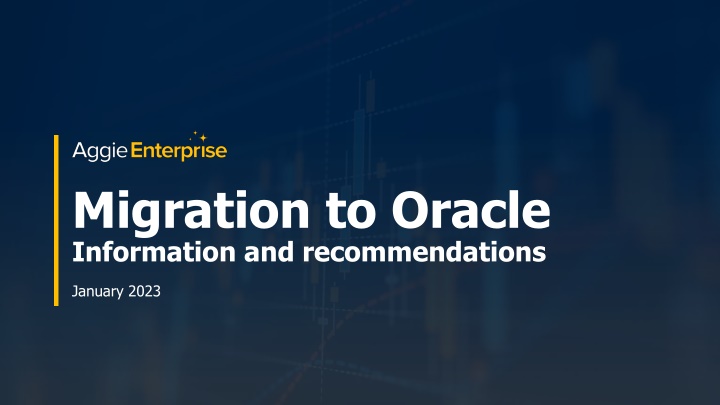 Migration to Oracle