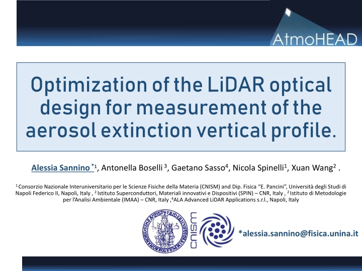 Optimization of LiDAR Optical Design for Aerosol Extinction Measurement