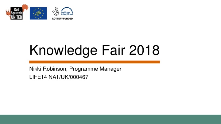 Knowledge Fair 2018 Agenda