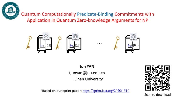 Quantum Computationally Predicate-Binding Commitments