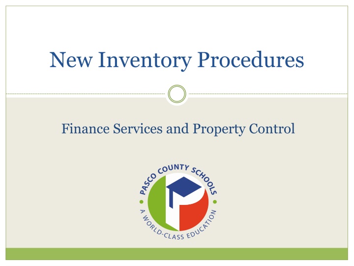 Streamlining Inventory Procedures for Efficient Property Control