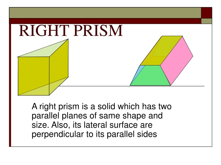 Prisms and Their Volumes