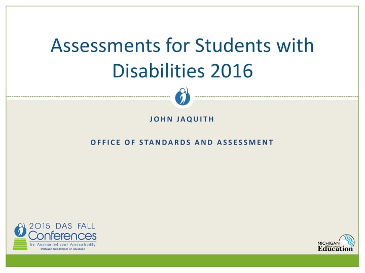 Assessment Options and Guidance for Students with Disabilities
