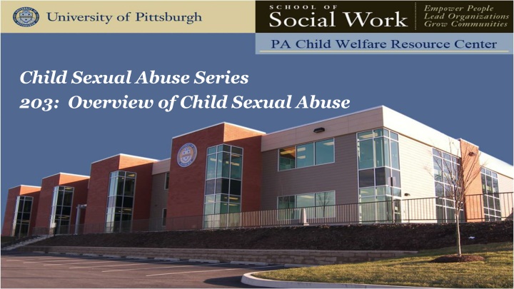 Recognizing and Addressing Child Sexual Abuse