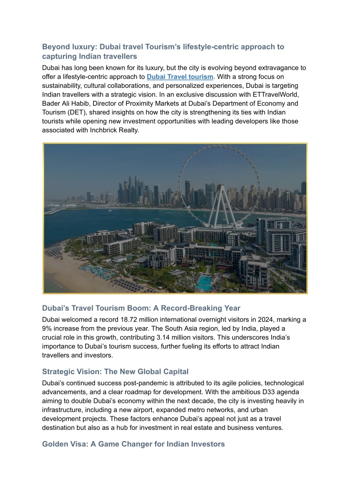 beyond luxury dubai travel tourism s lifestyle n.w
