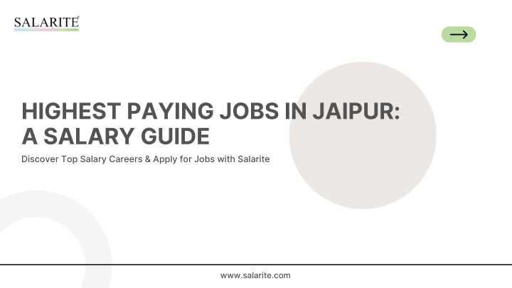 highest paying jobs in jaipur a salary guide n.w