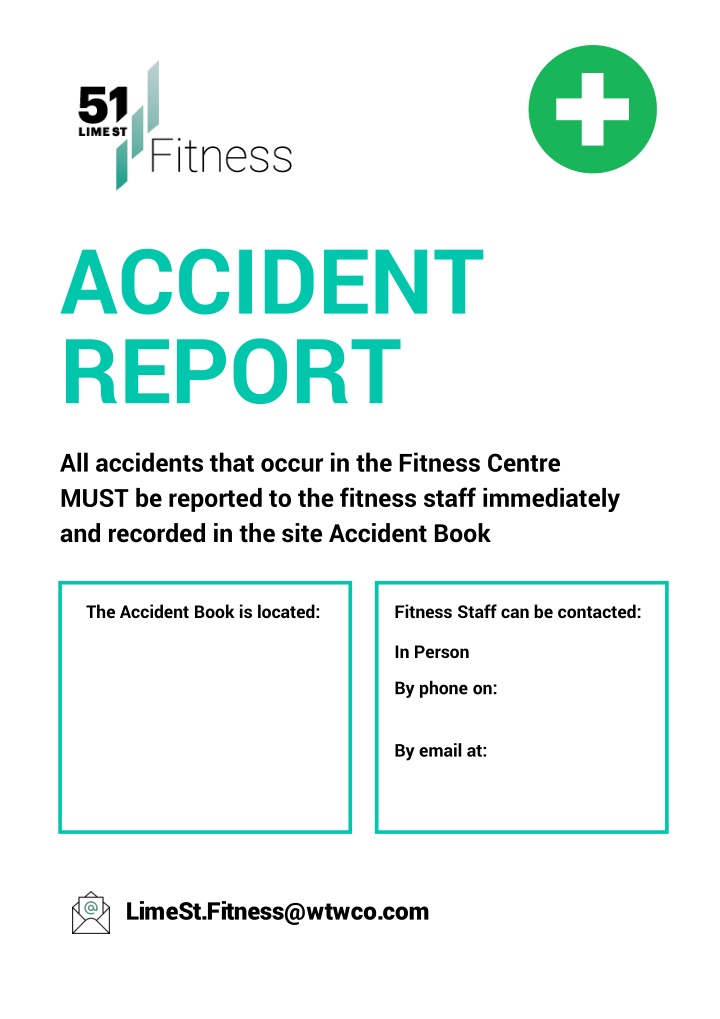 Fitness Centre Safety Guidelines