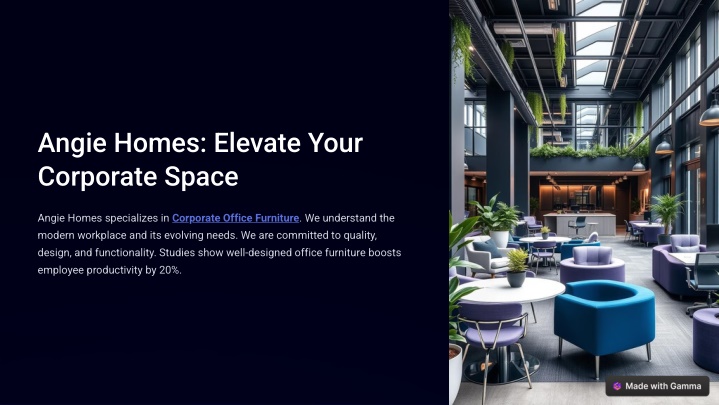 angie homes elevate your corporate space n.w