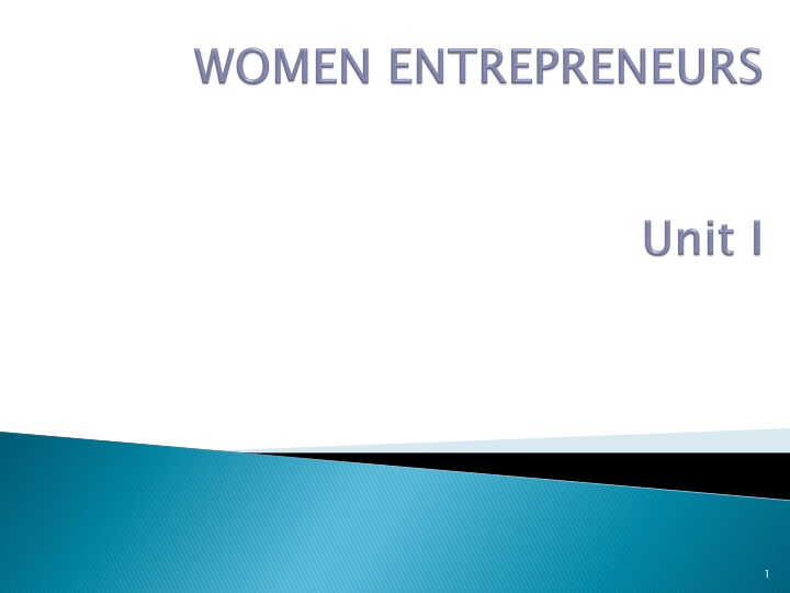 Qualities of women entrepreneurs