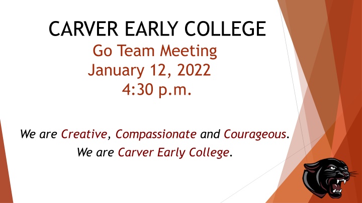 CARVER EARLY COLLEGE