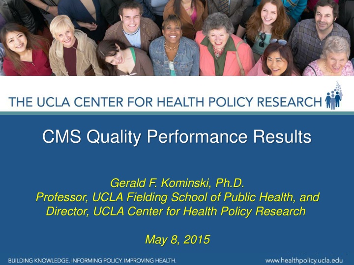 CMS Quality Performance Results