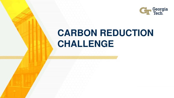 Carbon Reduction Challenge