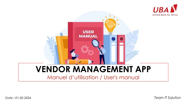 VENDOR MANAGEMENT APP