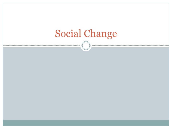 Social Change