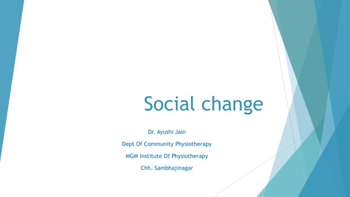 Social change