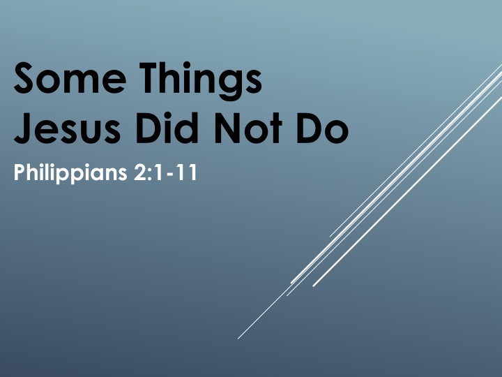 Jesus: Misunderstandings and Truth
