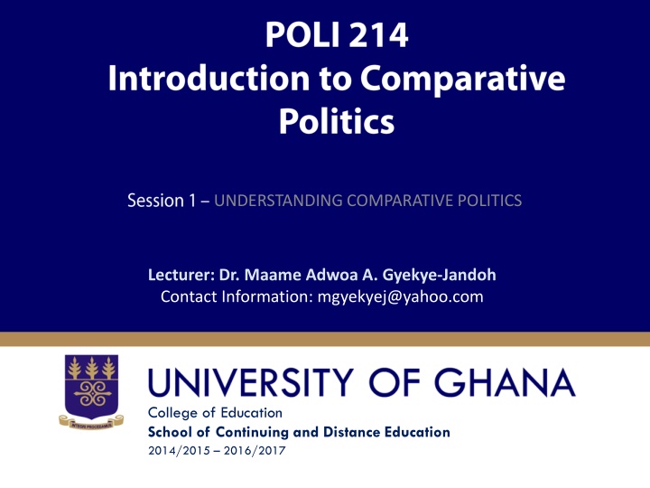 Introduction to Comparative Politics