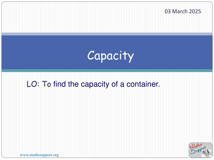 Metric Units of Capacity