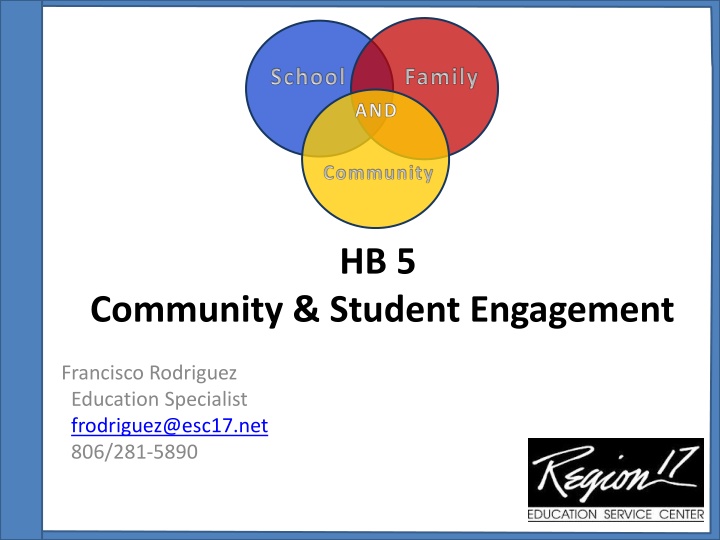 Enhancing Community and Student Engagement