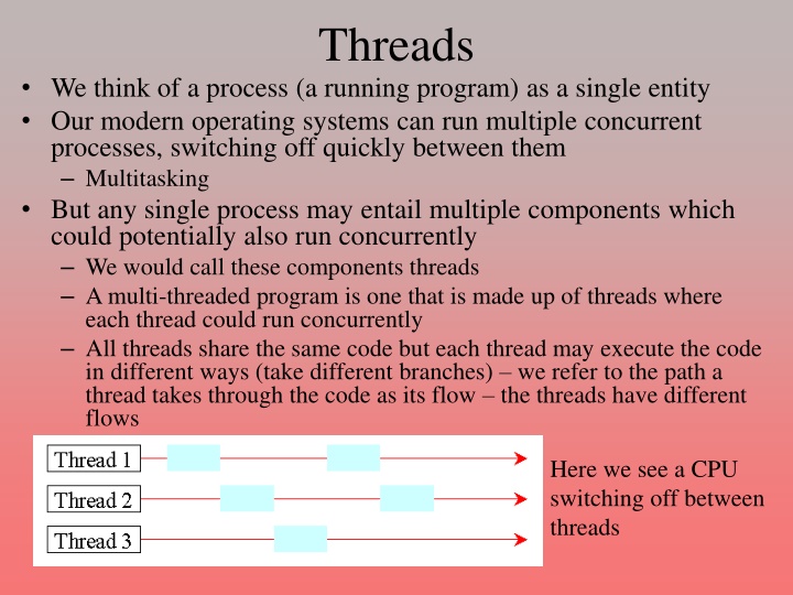 Multi-threaded Programming