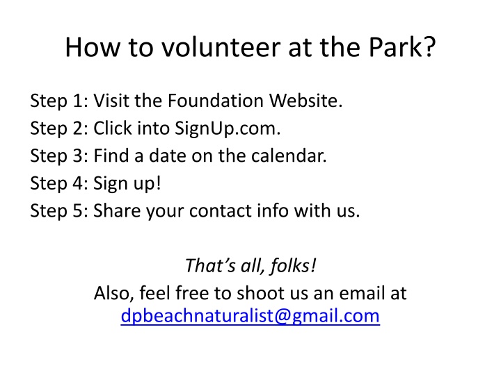 How to Volunteer at the Park - Step-by-Step Guide
