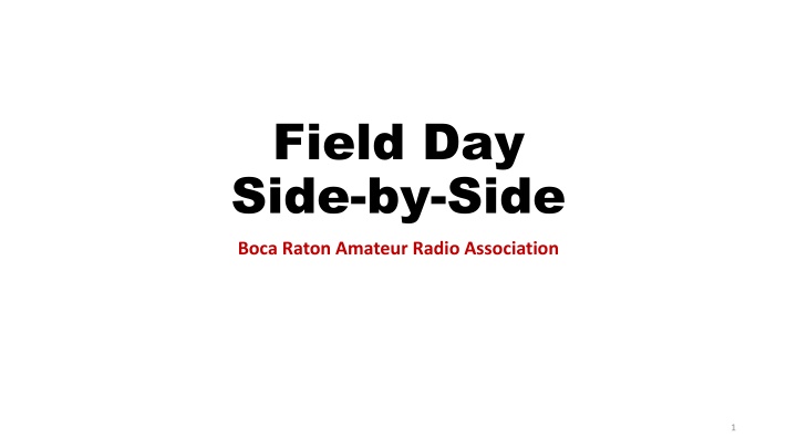 Winter Field Day - ARRL Event for Ham Radio Enthusiasts