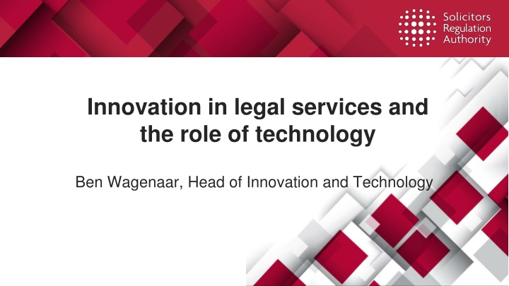 Innovation in Legal Services & Technology: Driving Change