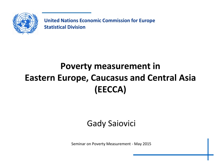 Poverty Measurement in Eastern Europe, Caucasus, and Central Asia