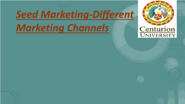 Importance of Seed Marketing in Seed Industry
