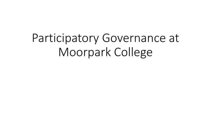 Tenure and Recontracting Procedures