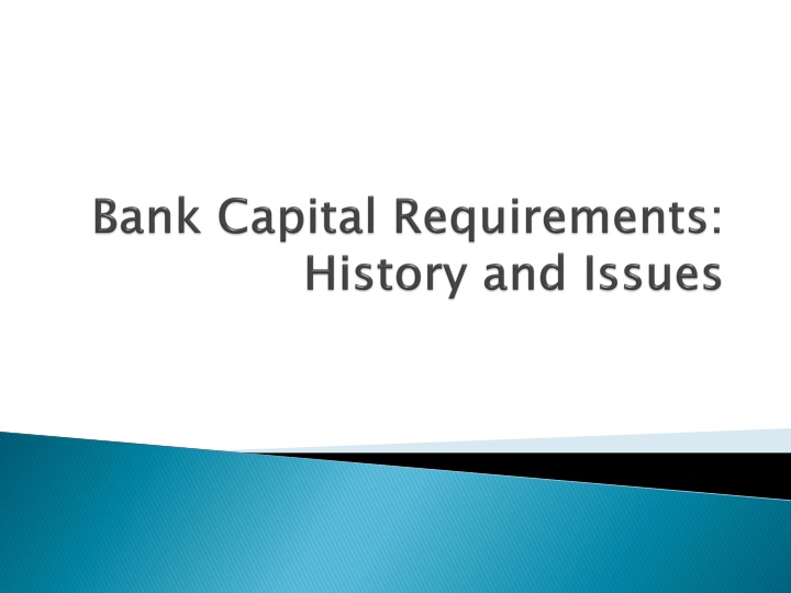 Importance of Capital Regulation in Banking