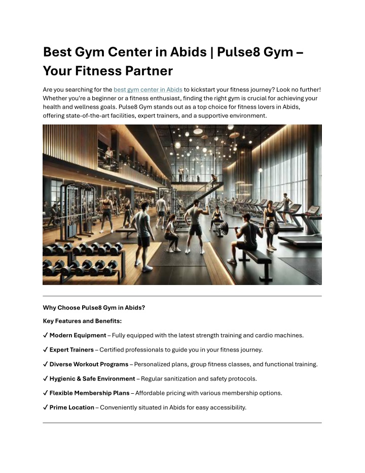 best gym center in abids pulse8 gym your fitness n.w