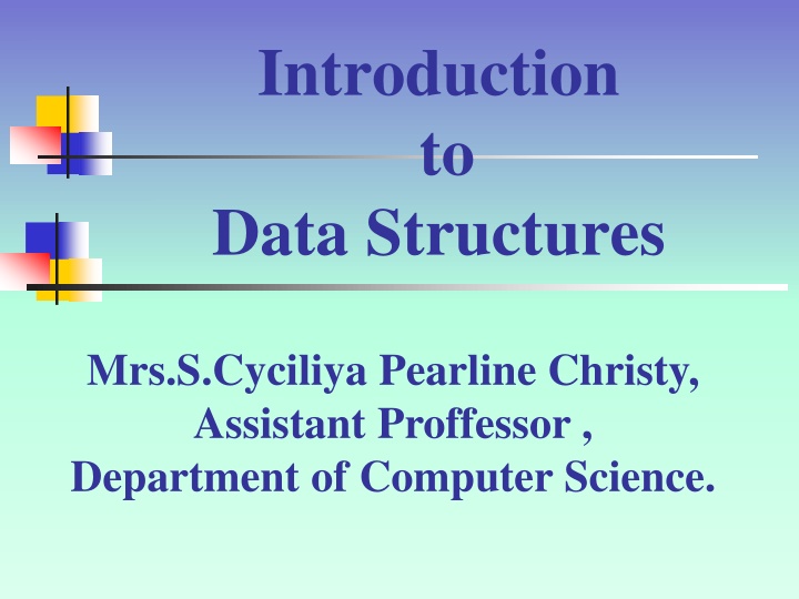 Data Structures Basics