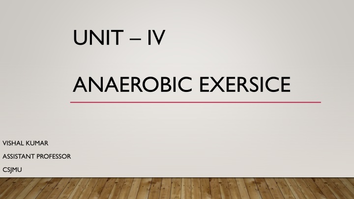 Basic Principles of Resistance Training for Overall Fitness