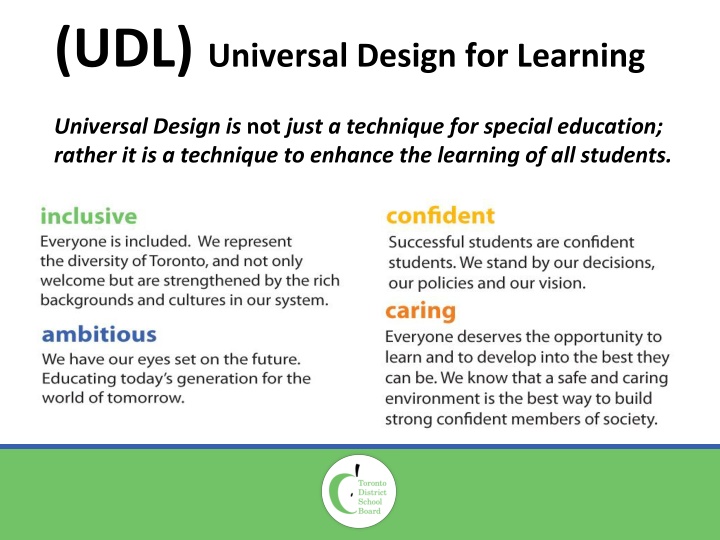 Enhancing Learning Through Universal Design for All Students
