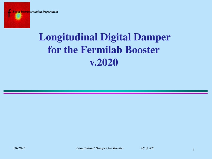 Longitudinal Digital Damper for the Fermilab Booster 2020-2025