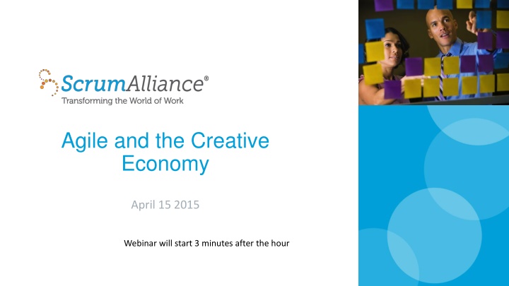 Agile and the Creative Economy Webinar