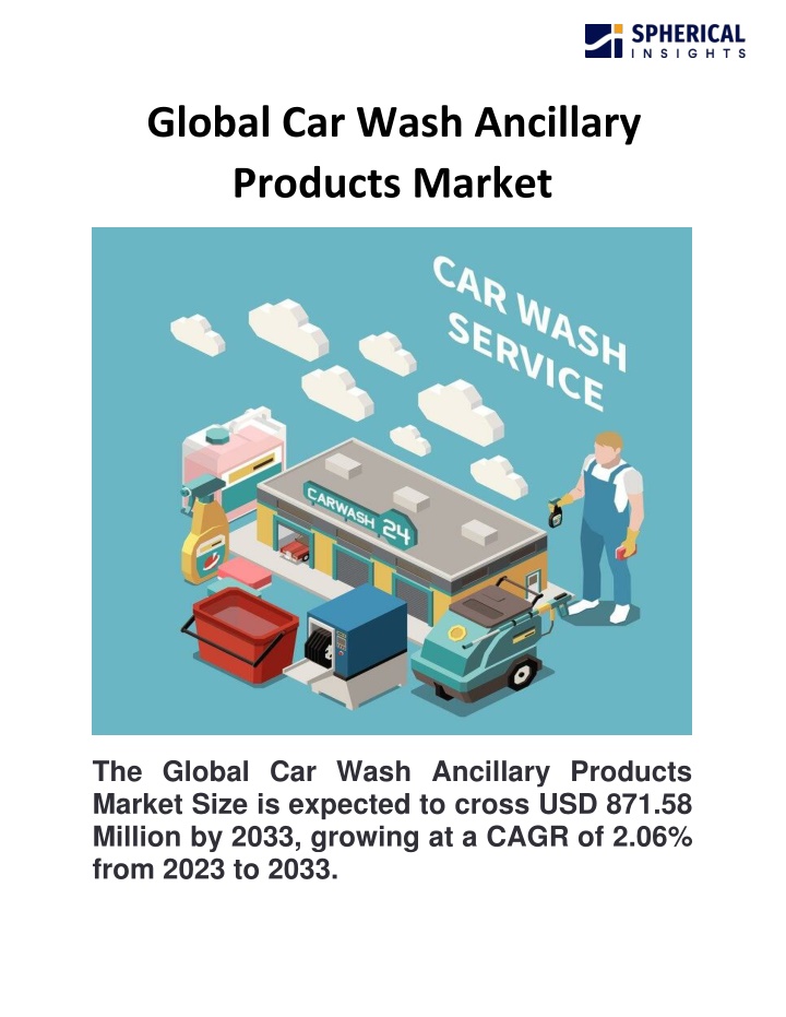 global car wash ancillary products market n.w