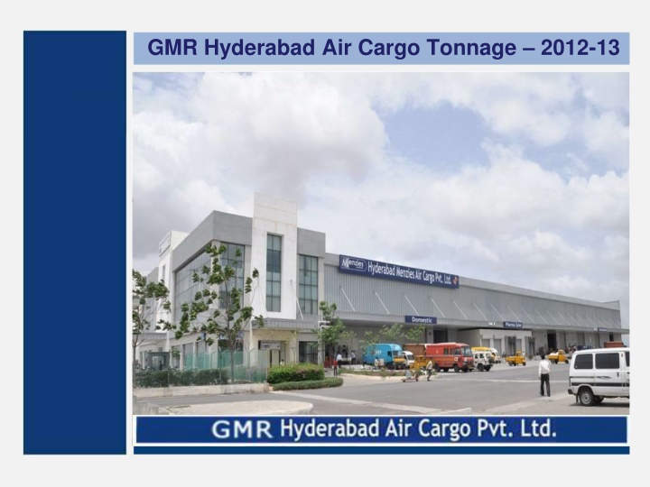 GMR Hyderabad Air Cargo Tonnage Data Analysis