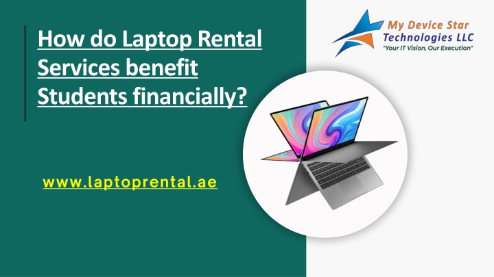 How do Laptop Rental Services Benefit Students Financially?