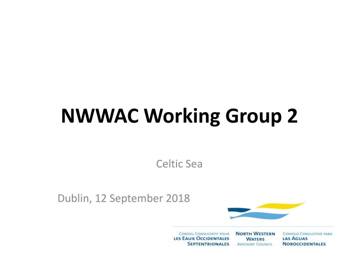 NWWAC Working Group 2 Action Plan