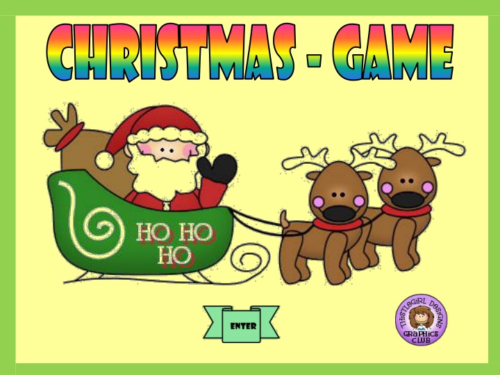 Christmas Game - Choose the Right Option