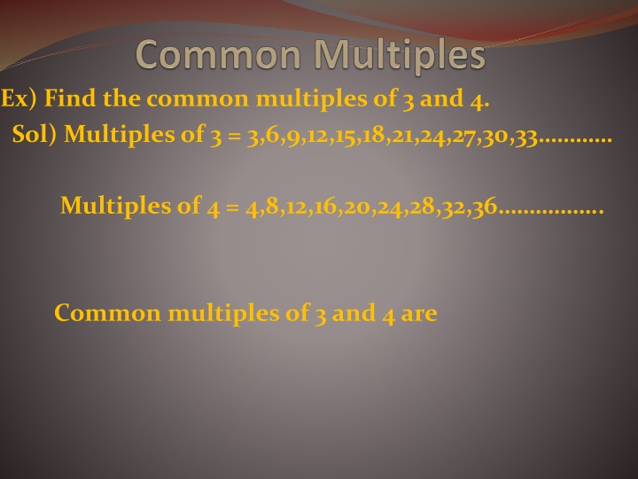 Factors, Multiples, and Co-Prime Numbers