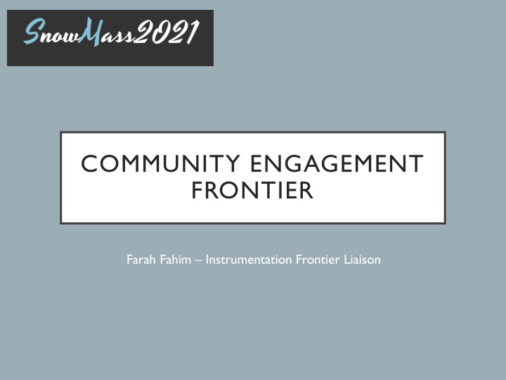 Strengthening Community Engagement for Particle Physics