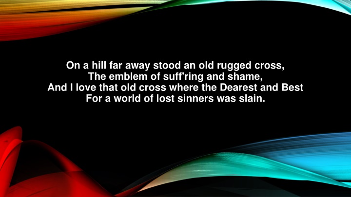 Old Rugged Cross: Symbol of Salvation and Redemption