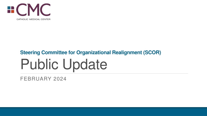 SCOR Public Update FEBRUARY 2024
