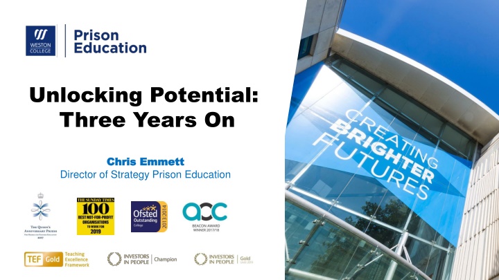 Transforming Prison Education through Partnership and Innovation