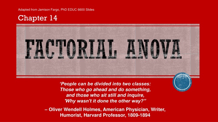 Factorial ANOVA: Understanding Experimental Design