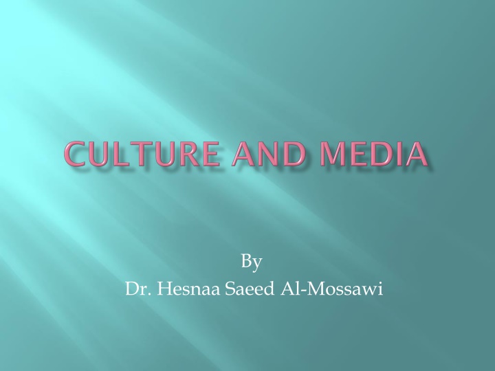 Culture Media in Microbiology
